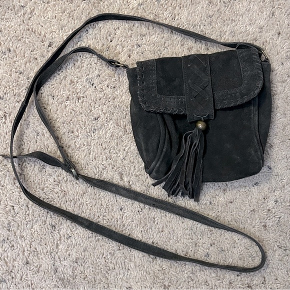 Genuine Leather Crossbody Bag - Picture 2 of 2